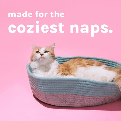Cotton Cat Bed - 14" W x 19" L x 5" H