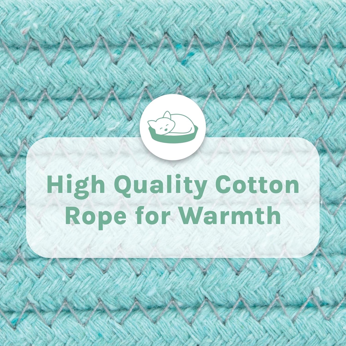 Cotton Cat Bed - 14" W x 19" L x 5" H