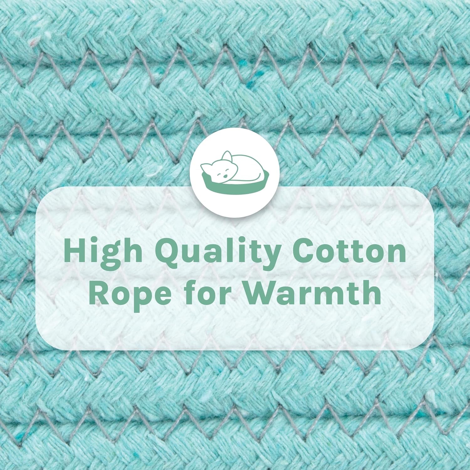 Cotton Cat Bed - 14" W x 19" L x 5" H